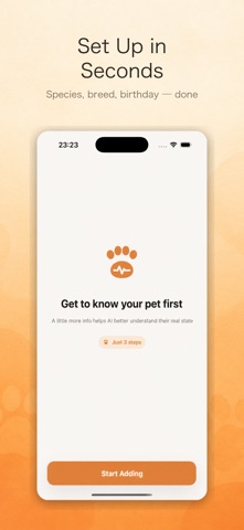 PetMind iPhone screenshot