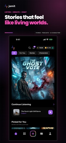 Jamit: Audio Stories & Drama Screenshot 1 of 6
