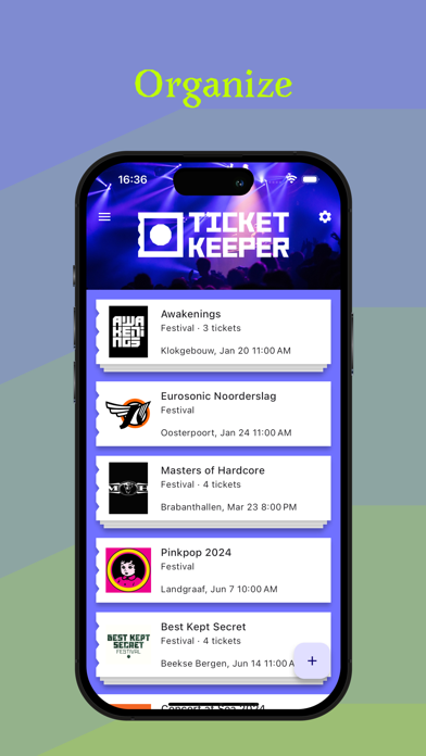 Ticketkeeper Screenshot