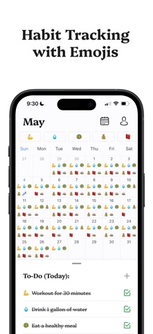 DailyFactor: Habit Tracker Screenshot 1 of 3