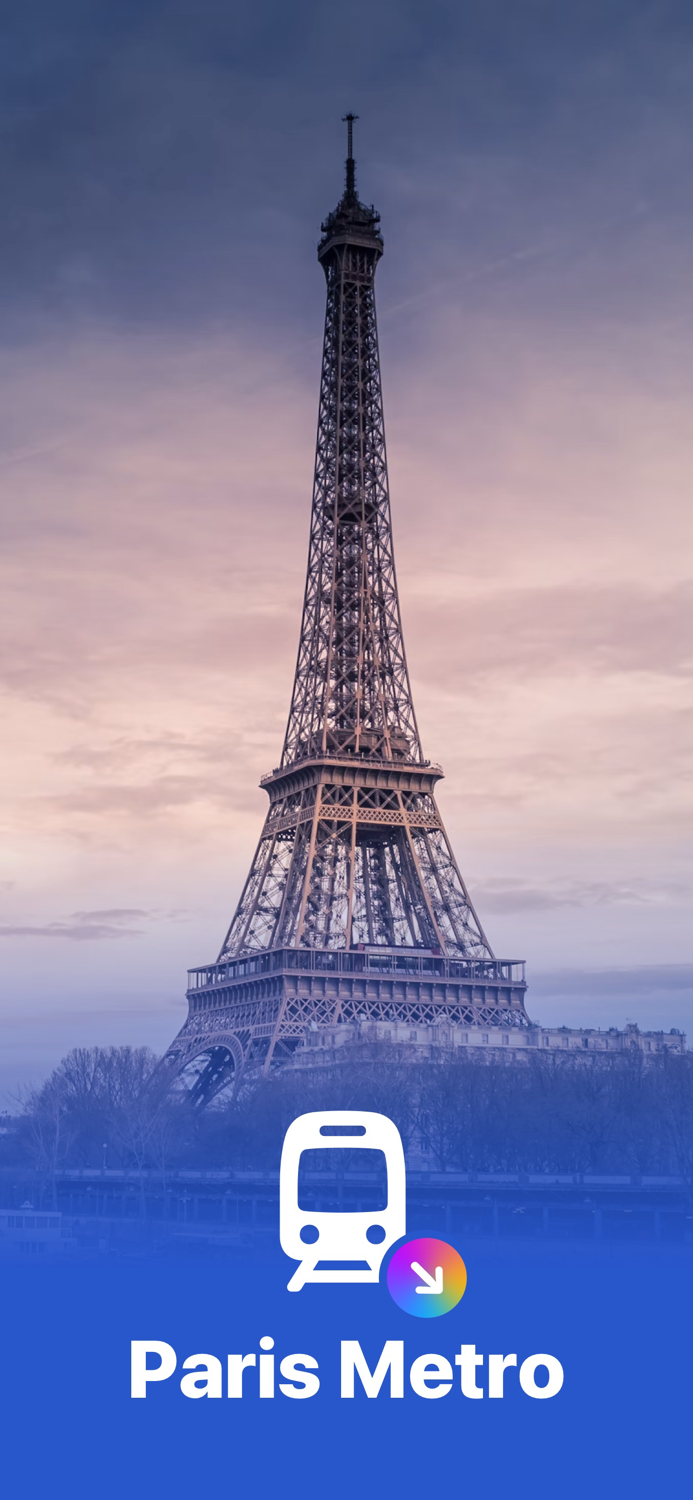 Paris Metro - Train Countdown