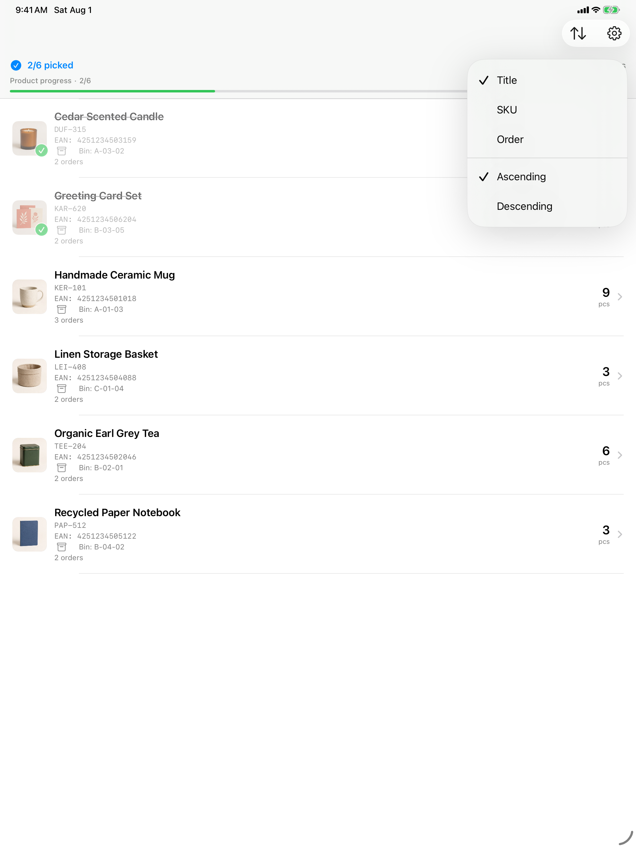Picker for Billbee screenshot 7