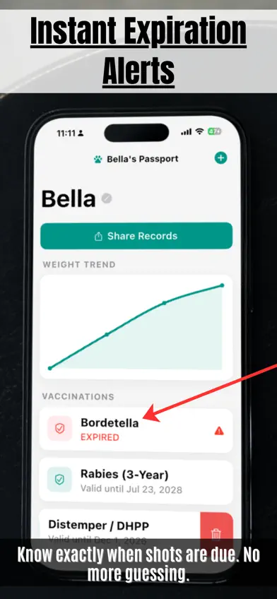 PetVax: Pet Health Passport screenshot 3