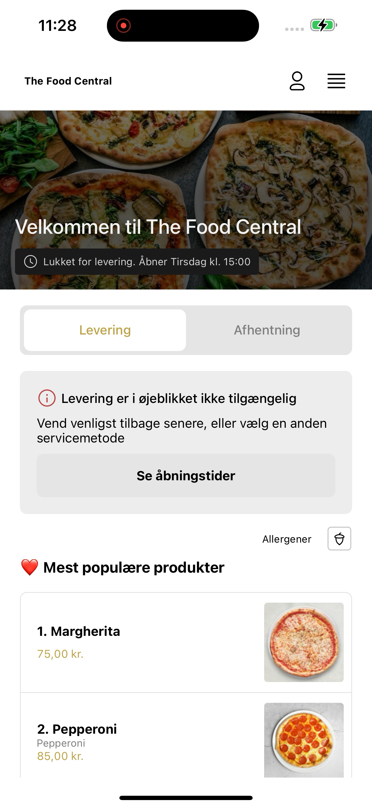 The Food Central screenshot 5
