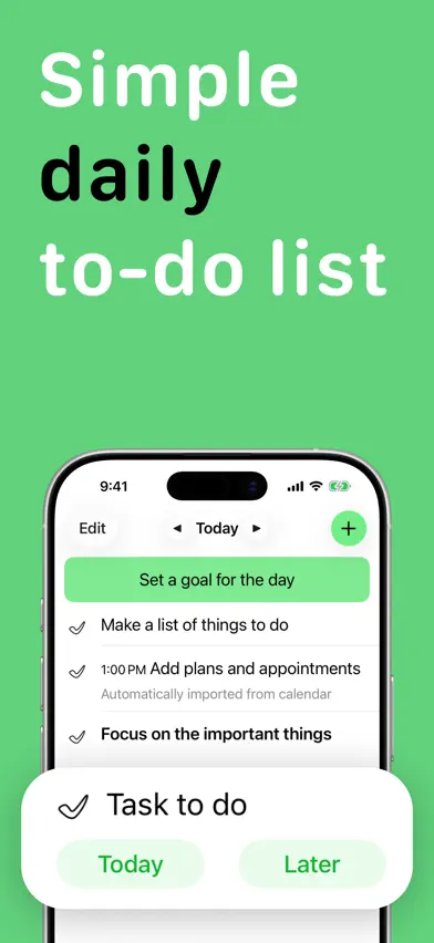 Today: To Do List screenshot 1