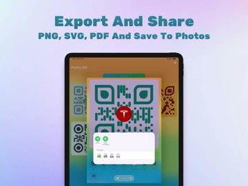 Pretty QR Code Generator iPad screenshot