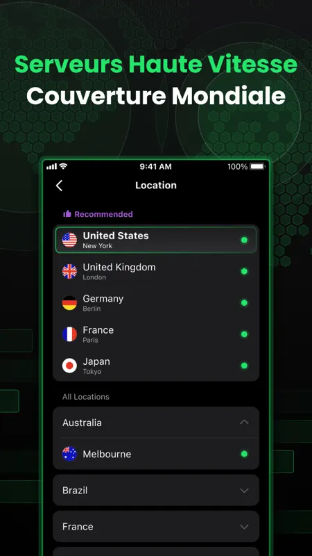 SafeShell VPN - Stream Libre screenshot 2 of 6
