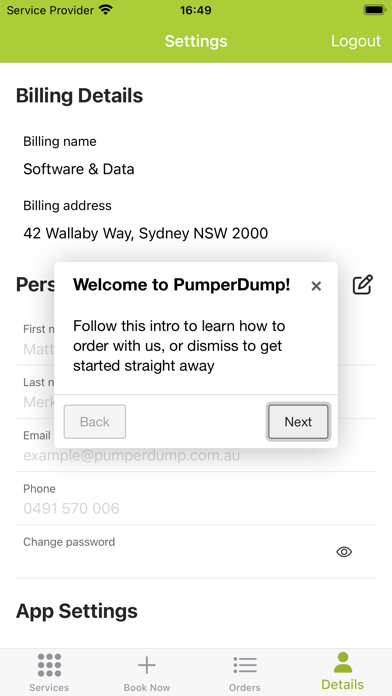 PumperDump Screenshot