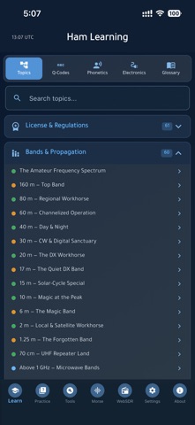 Ham Learning Screenshot 10 of 10