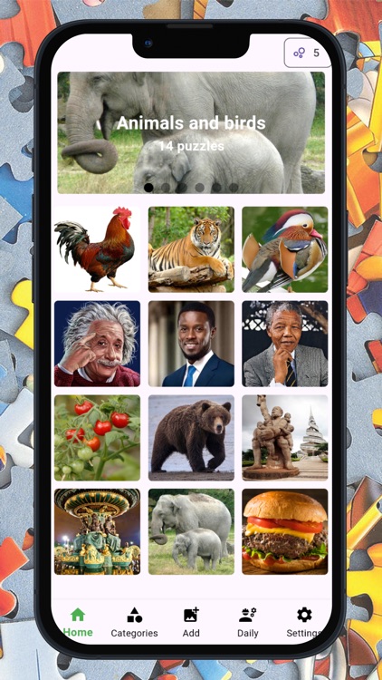 Jigsaw puzzle block & riddle screenshot-3
