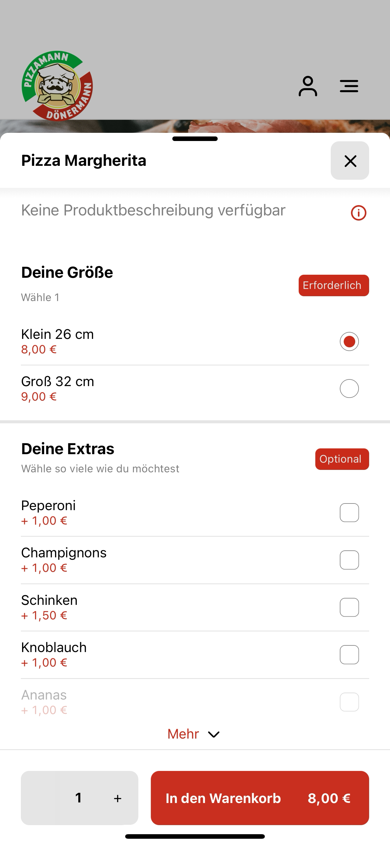 Pizzamann und Dönermann