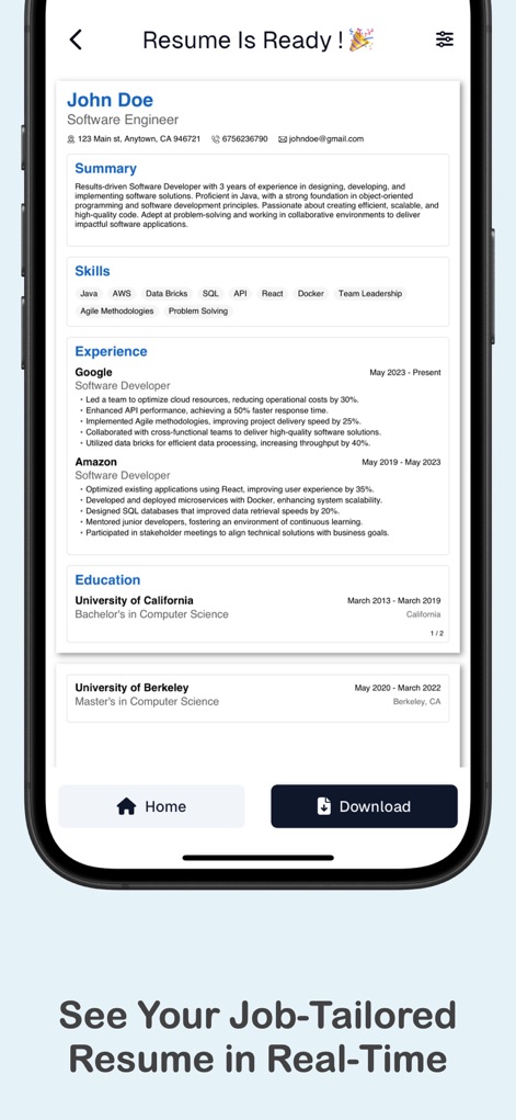 Intelligent CV Maker Pro - Business App | MWM