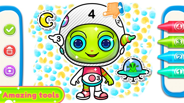 Coloring by numbers Game screenshot-5