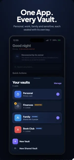Kinship Vault: Docs & Photos screenshot 3