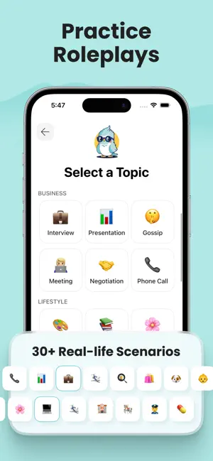Kippy AI Speaking Practice iPhone screenshot 5