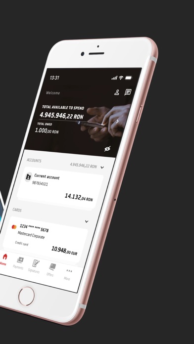 UniCredit RO - Business Mobile Screenshot