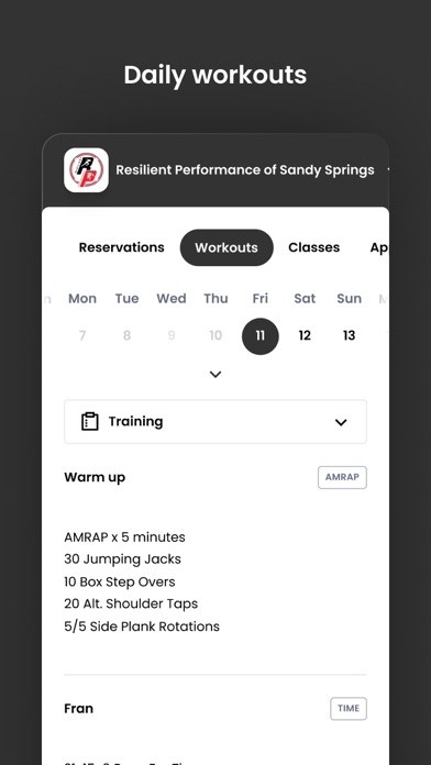 Resilient Performance Screenshot