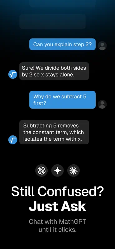 MathGPT - AI Math Solver screenshot 5 of 7