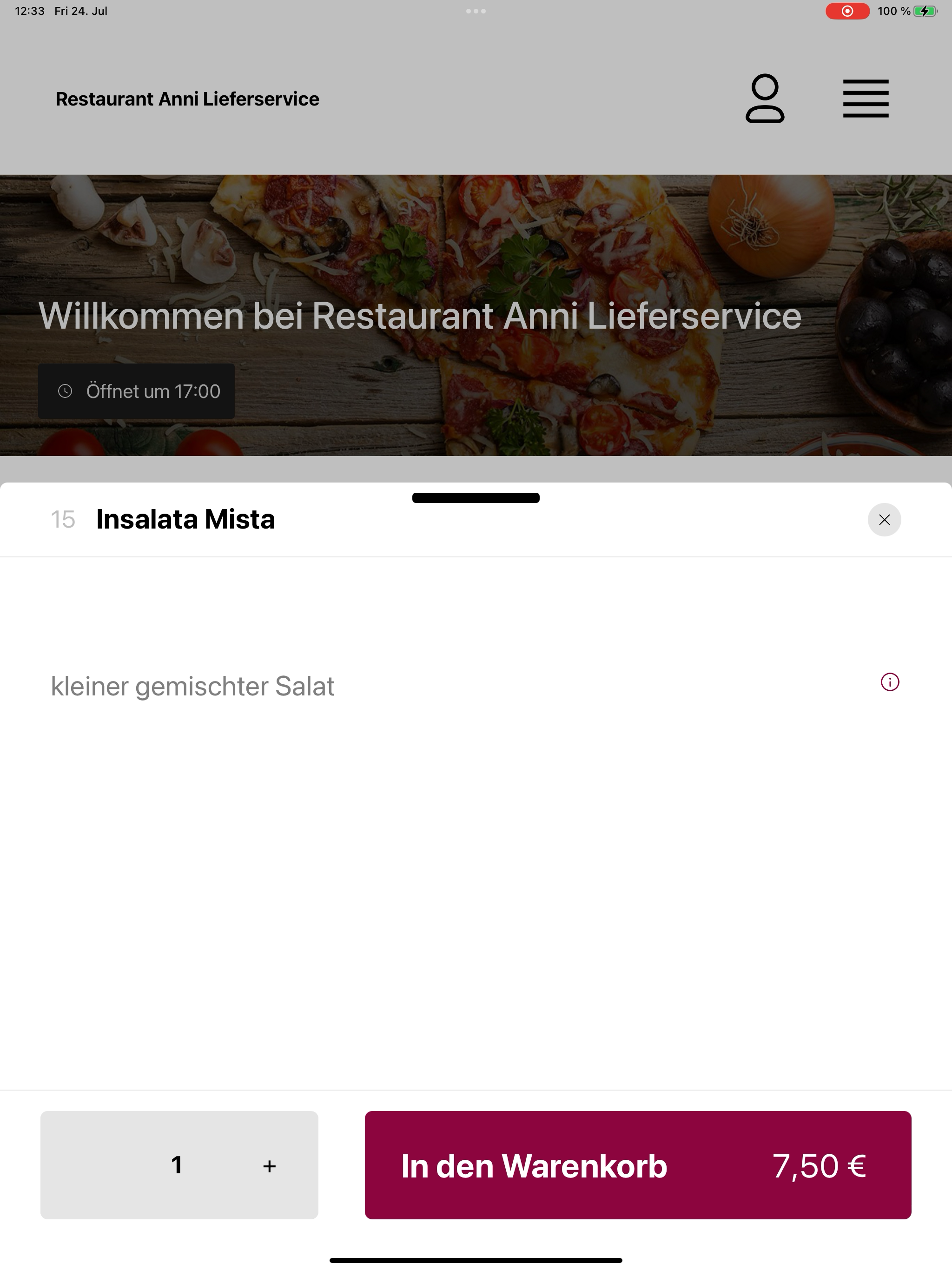 Restaurant Anni Lieferservice screenshot 15