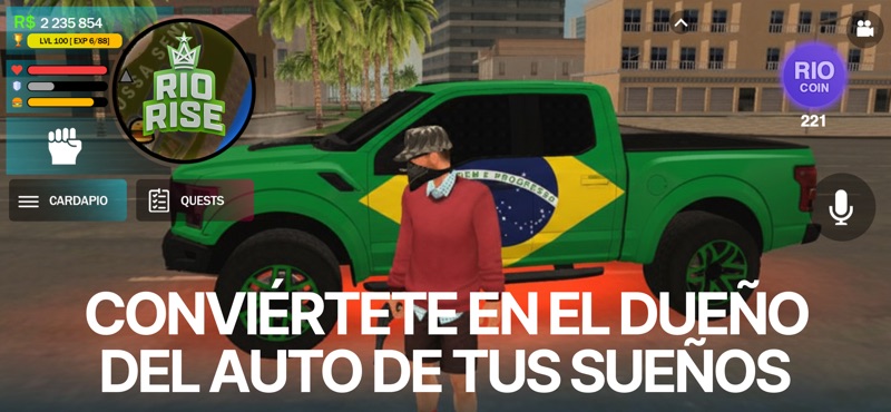 Rio Rise－juego de simulador screenshot 2