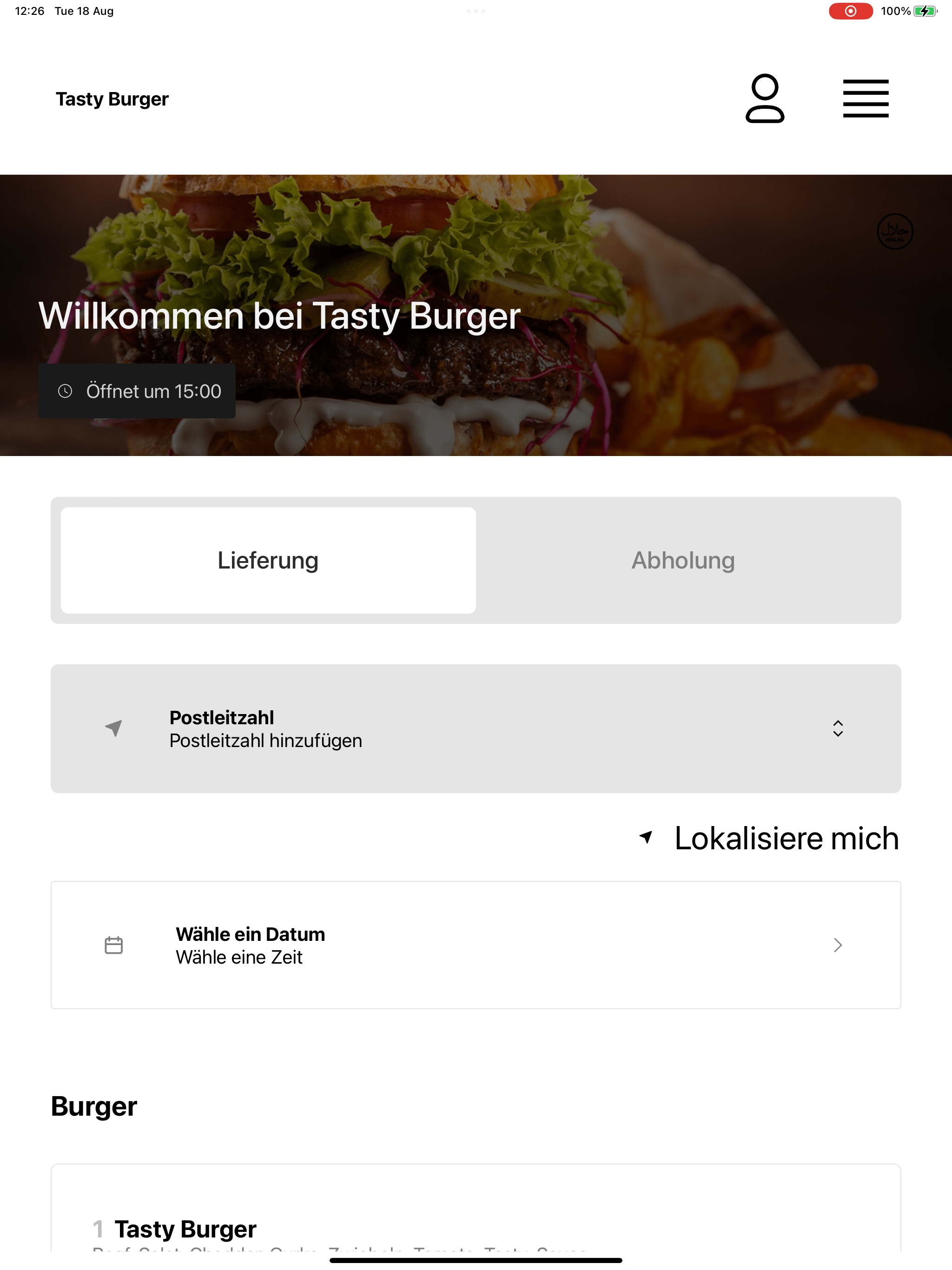 Tasty Burger Minden screenshot 7