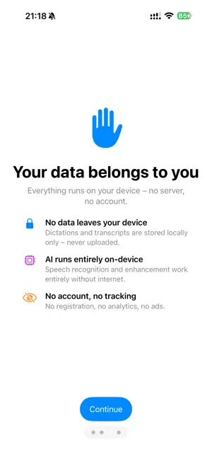 Dictalume screenshot 4
