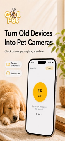 Call Pet: Pet Camera Screenshot 1 of 4