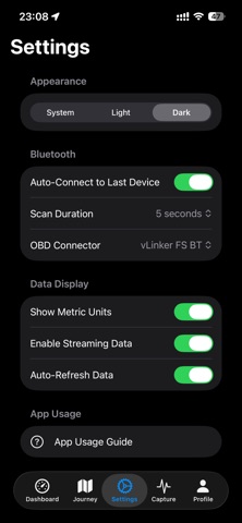 iOBD Pro screenshot