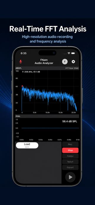 FNam FFT Spectrogram Analyzer Screenshot 1 of 7