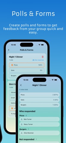 Breeze - Reunion Planner iPhone screenshot