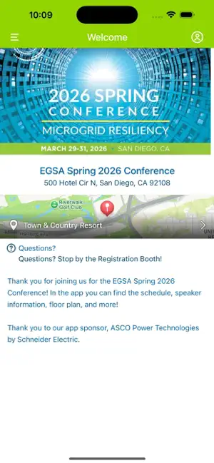 EGSA Conference screenshot 1