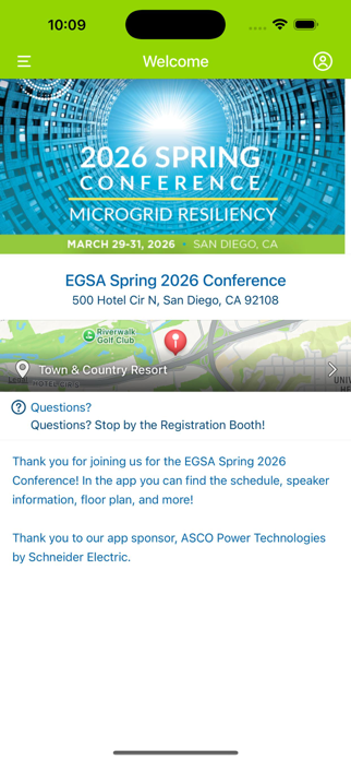 EGSA Conference Screenshot 1 of 3