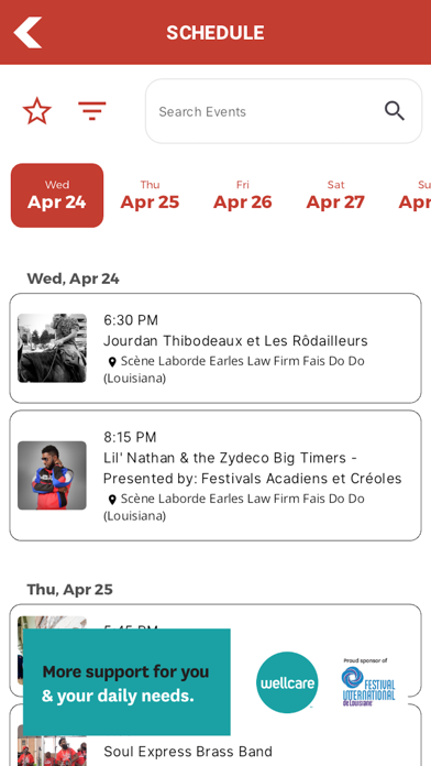 Festival Intl. de Louisiane Screenshot