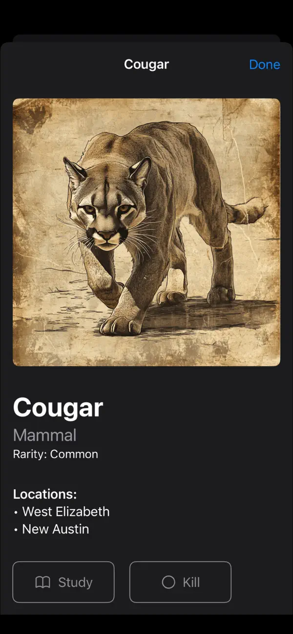 #5. Hunting Log (iOS) Ved: Clint Tustison