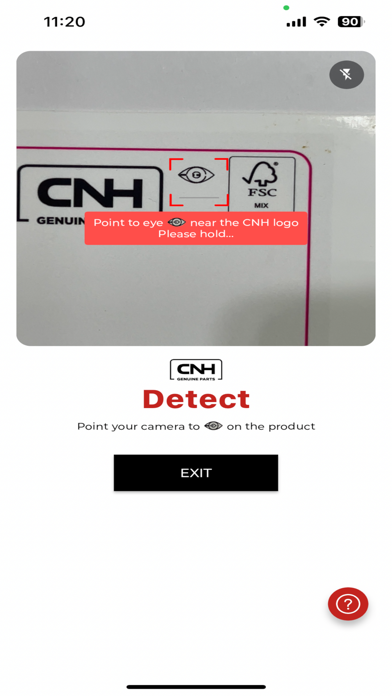 CNH GENUINE PARTS SCANNER Screenshot