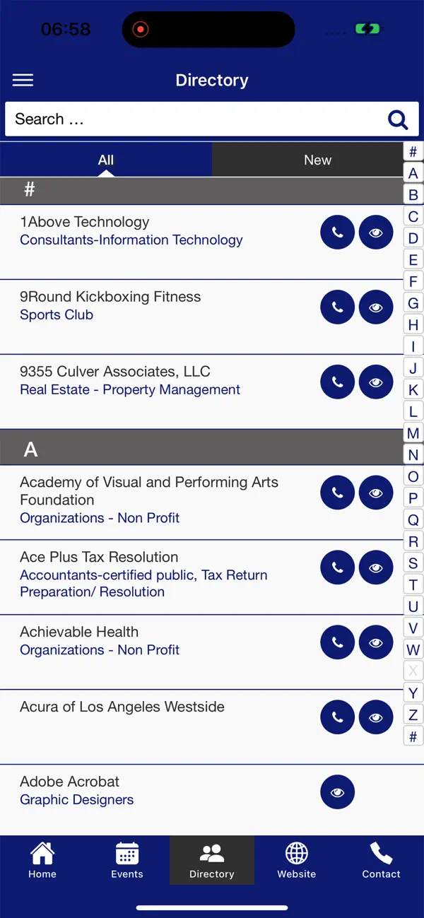 Screenshot #3 pour Culver City Chamber
