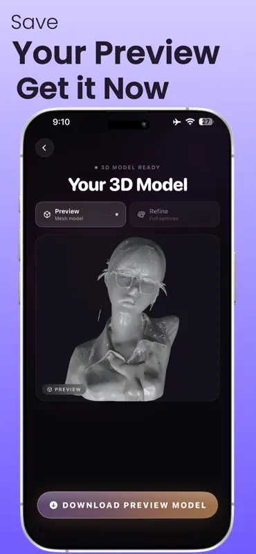 Rodin ai - 3D Model Generator screenshot 6 of 6