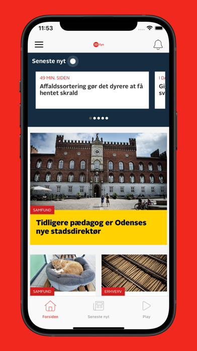 TV 2 Fyn - Nyheder og video Screenshot 1 - AppWisp.com