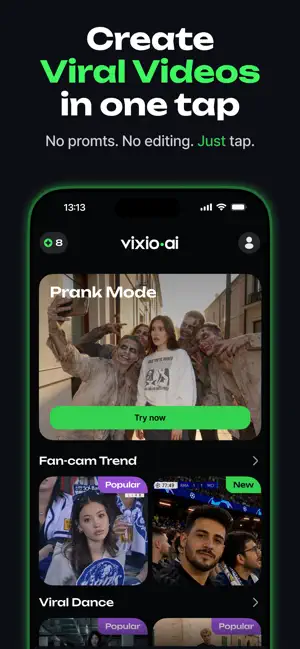 Vixio AI: Video Generator screenshot 1