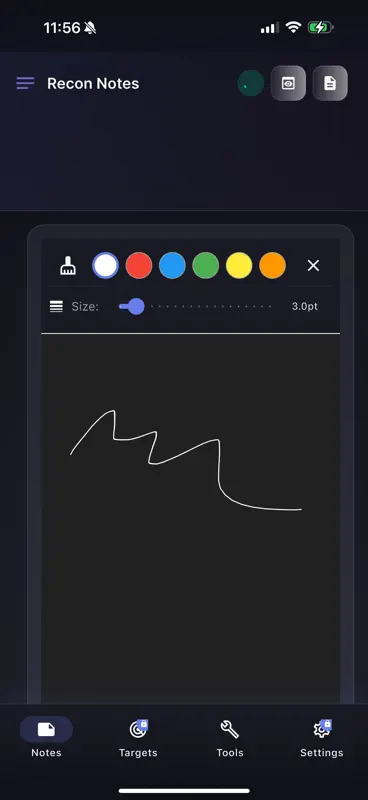 ReconPad screenshot 1 of 3