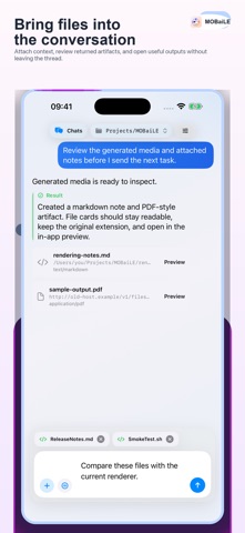 MOBaiLE screenshot