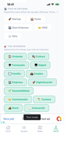 Radar de Ayudas screenshot