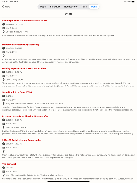 Nebraska iPad screenshot 6 - Education app