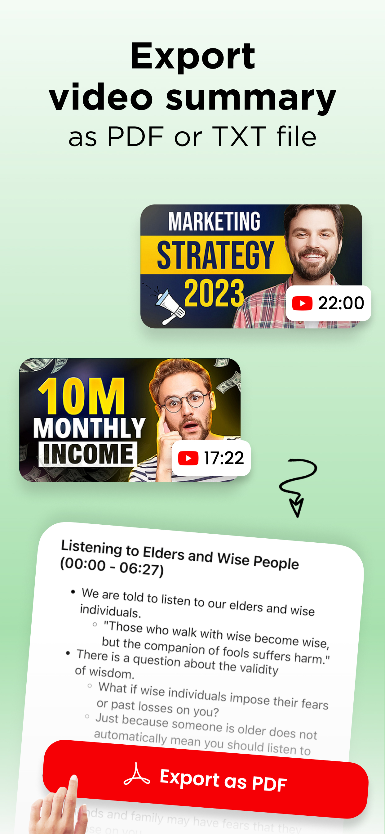 Video Summarize for Youtube screenshot 5