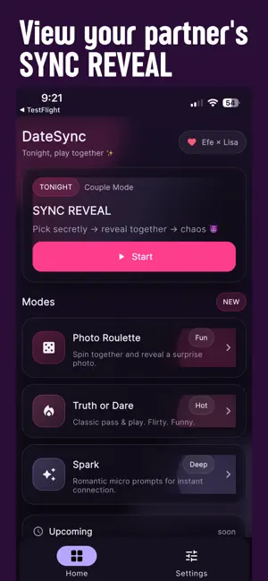 DateSync For Couples screenshot 1