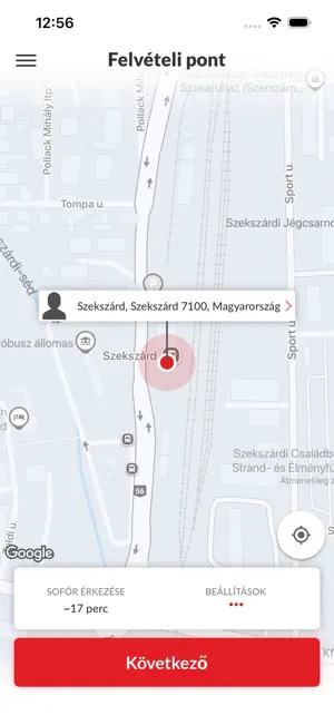Apptaxi Szekszárd screenshot 2
