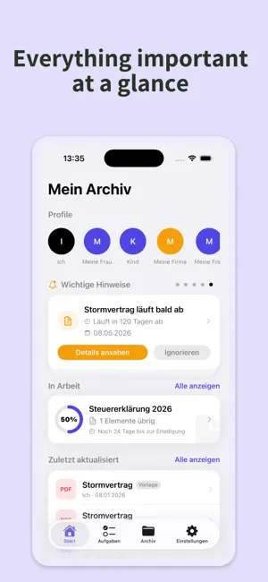 My Archive – Docs & Deadlines screenshot 2