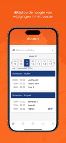 Dish Personeelsplanner screenshot