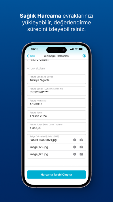 Türkiye Sigorta Mobil Screenshot