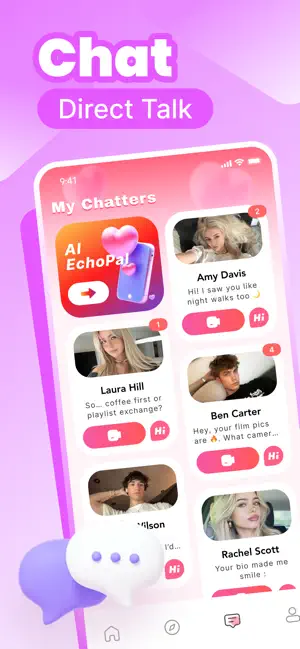 HiSync：Meet，Calls & Live Chat iPhone screenshot 5